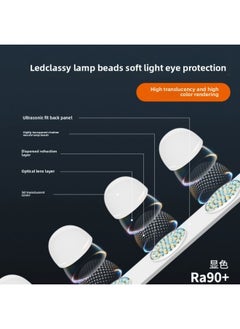 General Live Fill Light Anchor Dedicated Portable Desktop Double Row Lights Live Room Beauty Soft Light LED Face Lighting Light-Specifications:The Following Is A Fill Light With A Light Stick  - Image 3