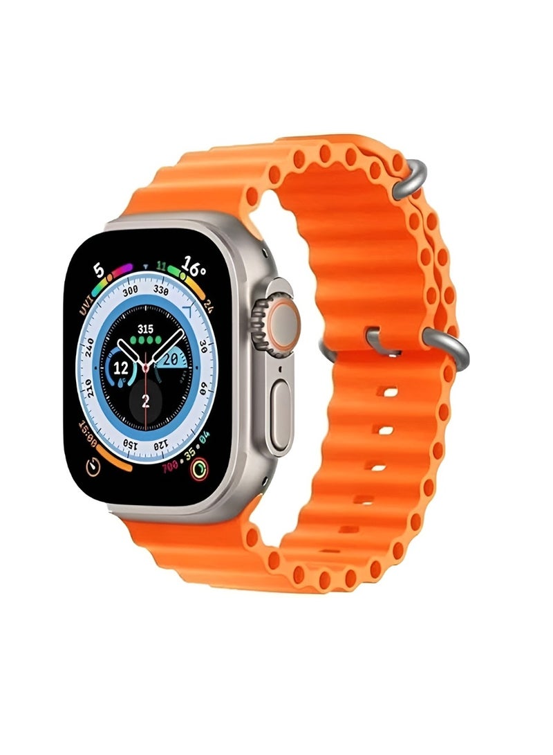 Germany ULTRA 9 Multifunctional Smartwatch Set with TWS i12 Wireless Earbuds (Bluetooth 5.0) - Fitness and Health Tracking, Smart Notifications, High-Quality Stereo Sound - Image 1