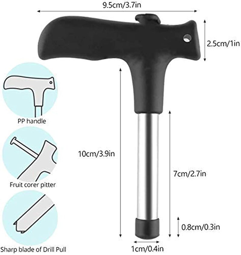 VIVIDBRICK VIVIDBRICK Apex Coconut Opener with Stainless Steel Straws Coconut Opener Cleaner Stick Coconut Tool Pack of 1  - Image 3