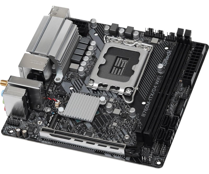 ASRock B760M-ITX/D4 WiFi يدعم معالجات إنتل® كور™ من الجيل 13 و 12 (LGA1700) - Image 4