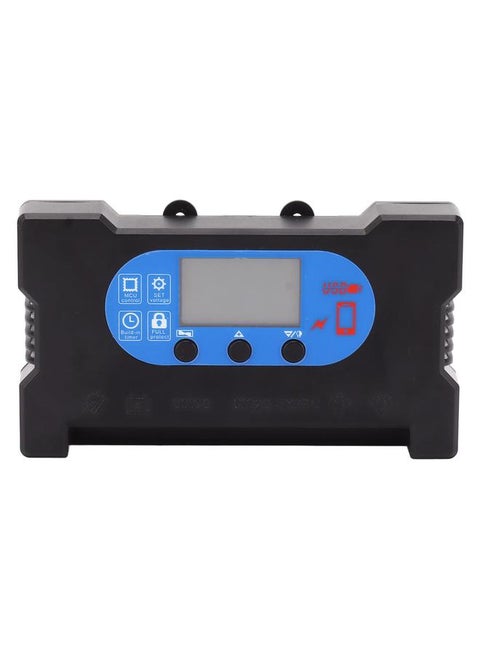 5V Solar Charge Controller Solar Panel Charge Controller with Fast Charging Dual USB Type C Port 20A