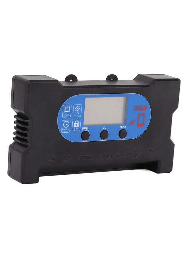 Thoraya 5V Solar Charge Controller Solar Panel Charge Controller with Fast Charging Dual USB Type C Port 20A  - Image 3