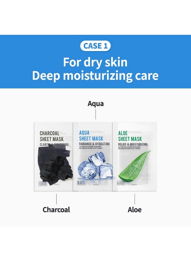 EUNYUL [PACK OF 8] Purity Facial Sheet Mask Pack 8 types Korean Skincare Hydrating & Nourishing & Natural Ingredients for All Skin Type - Image 4