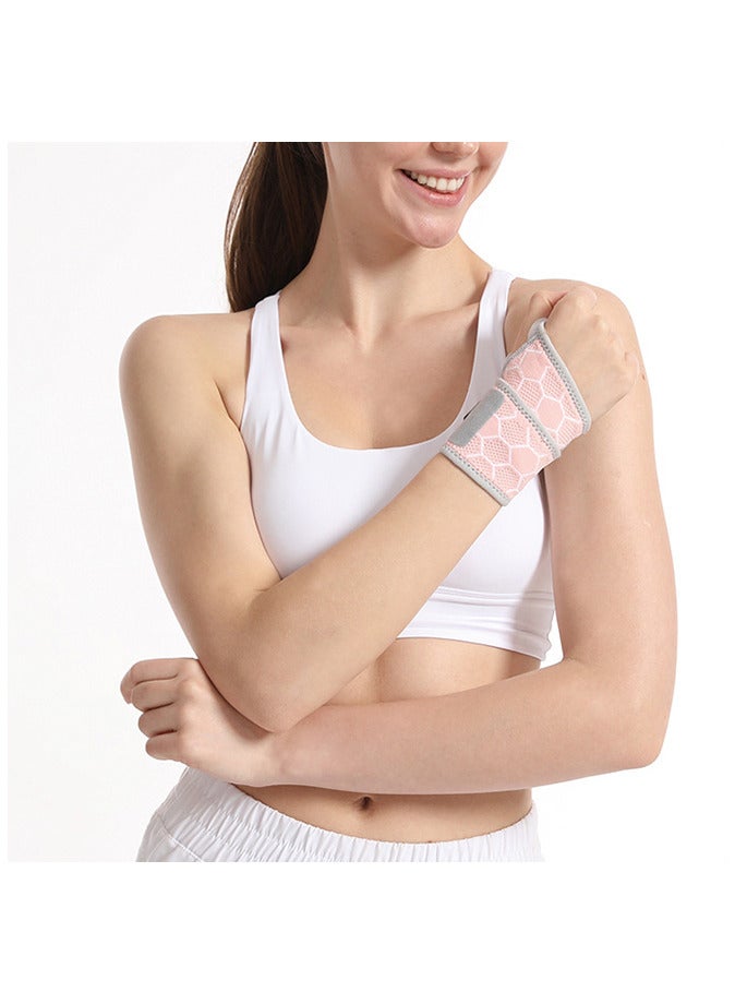 Generic 2 Piece Sport Slim Wrist Wrap Breathable Wrist Band Adjustable velcro straps for Wrist Wraps  - Image 4