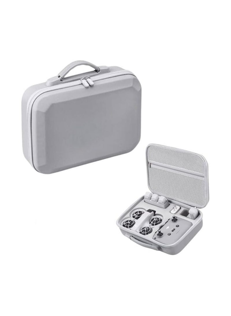 Hard carrying case for DJI Neo Fly More Combo, portable travel case made of PU leather, waterproof, shockproof storage case for DJI NEO drone and accessories - Image 1