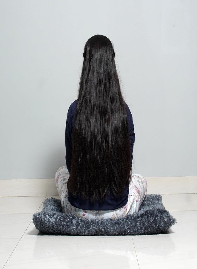 NEXTGO Floor Seat Cushions Yoga Meditation Mat Pooja aasan Soft Extra Comfortable Feather Touch Last Long Upto Washable Material Size 24 x 30 Inch 2 x 2.5 Fit Colour Grey - Image 4