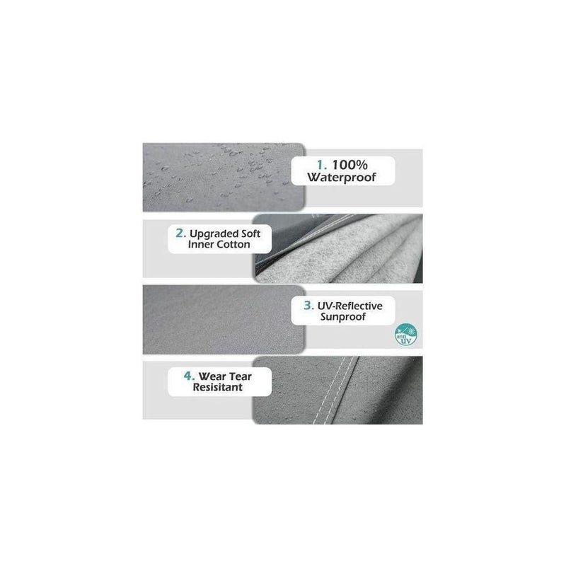 Fully waterproof car cover – resistant to water and dust – durable material for protection from sun and rain – designed for the Dybal G318 - Image 4
