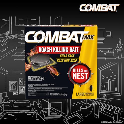 Combat Max Large Roach Killing Bait, 8 count (Pack of 1) - Image 3