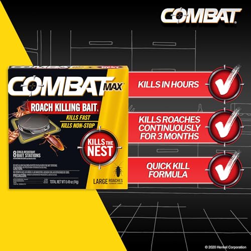 Combat Max Large Roach Killing Bait, 8 count (Pack of 1) - Image 2