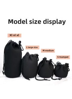 Ma Tian Lens Bag SLR Lens Protective Cover Bag Four Models Contact The Seller To Change The Price Before Shooting-Color:Trumpet