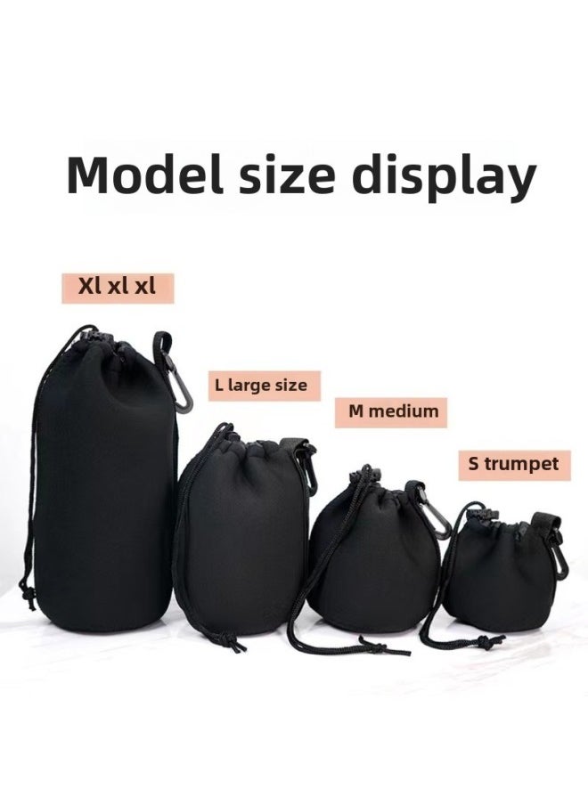 Generic - Ma Tian Lens Bag SLR Lens Protective Cover Bag Four Models Contact The Seller To Change The Price Before Shooting-Color:Trumpet - Image 1