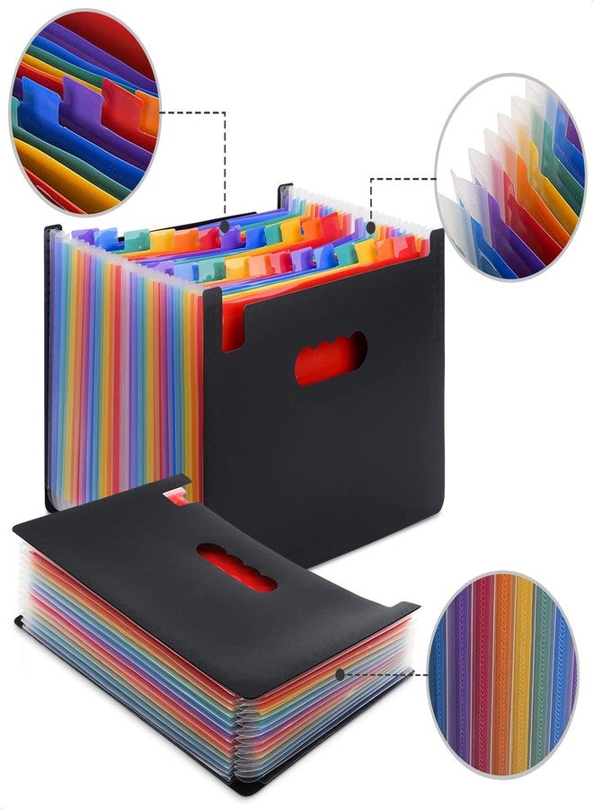 Corslet File Holder for Documents A4 Size, Document Organizer File for Certificates and Documents, Large Capacity File Folder, Office File for Students, Home and Office Use Expanding File Folder - Image 3