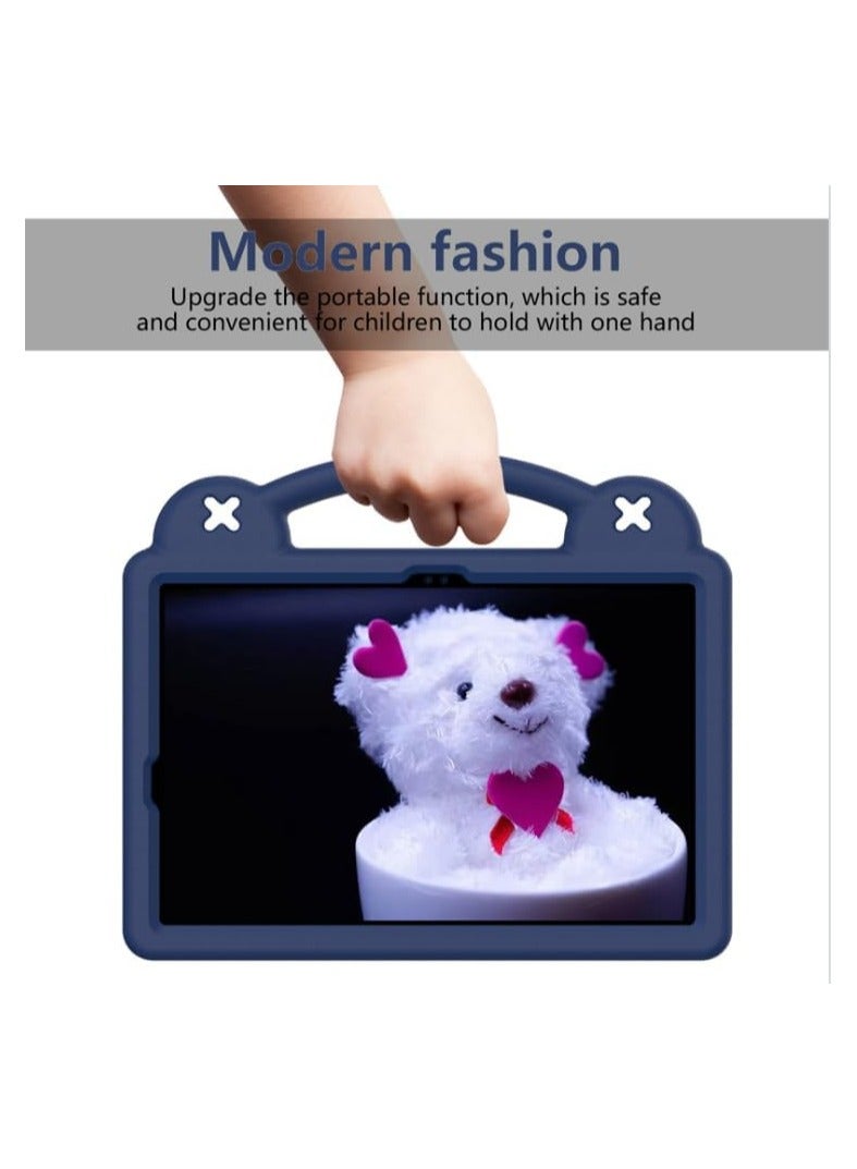 عام غطاء أطفال متوافق مع Samsung Galaxy Tab S9 FE 11 بوصة (2023) (موديلات SM-X510/SM-X516) - غطاء متين من مادة EVA مضاد للصدمات مع حامل مدمج - Image 3