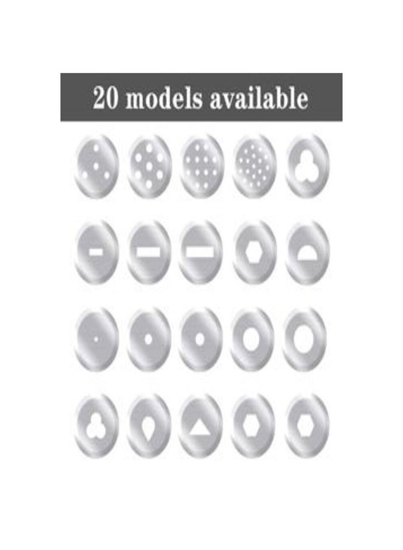 Smart Clay Gun Extruder stainlesswith 20 different shape - Image 2
