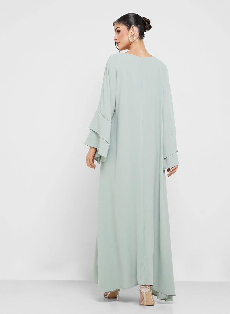 Khizana Embroidered Jalabiya - Image 2