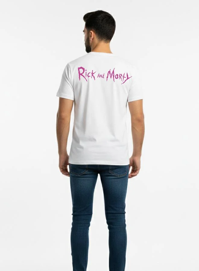 تايك تو تيشيرت قطن بطبعة جرافيك مع أكمام قصيرة