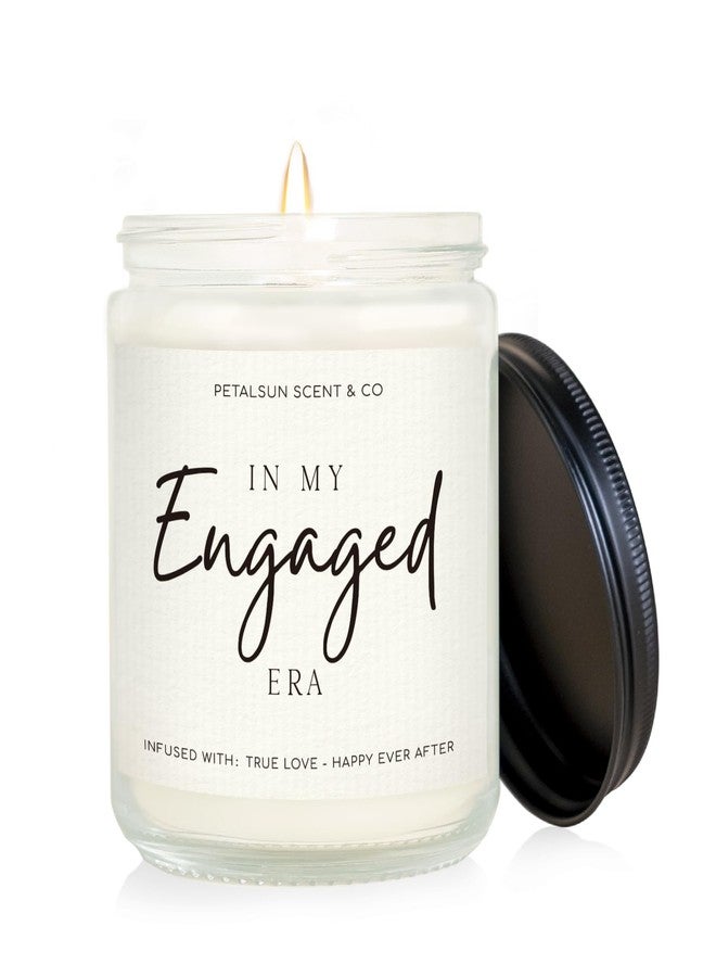 PETALSUN Engagement Gift, Handmade Lavender Engagement Candle, Engagement Gifts for Couples, Engagement Gifts for Her, Bride to Be Gifts, As the Picture, CA356IL - Image 1