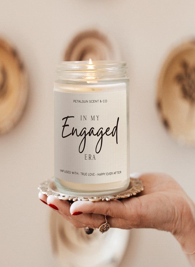 PETALSUN Engagement Gift, Handmade Lavender Engagement Candle, Engagement Gifts for Couples, Engagement Gifts for Her, Bride to Be Gifts, As the Picture, CA356IL - Image 2