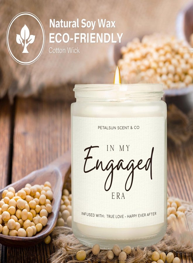 PETALSUN Engagement Gift, Handmade Lavender Engagement Candle, Engagement Gifts for Couples, Engagement Gifts for Her, Bride to Be Gifts, As the Picture, CA356IL - Image 4
