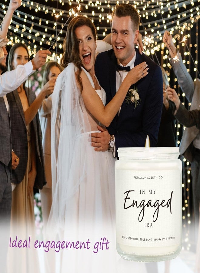PETALSUN Engagement Gift, Handmade Lavender Engagement Candle, Engagement Gifts for Couples, Engagement Gifts for Her, Bride to Be Gifts, As the Picture, CA356IL - Image 3