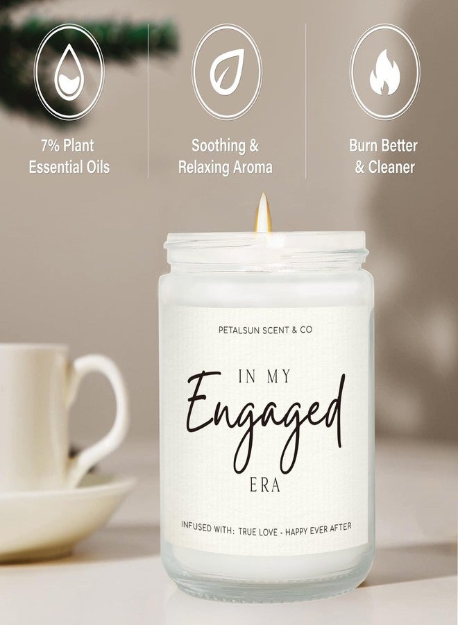 PETALSUN Engagement Gift, Handmade Lavender Engagement Candle, Engagement Gifts for Couples, Engagement Gifts for Her, Bride to Be Gifts, As the Picture, CA356IL - Image 5