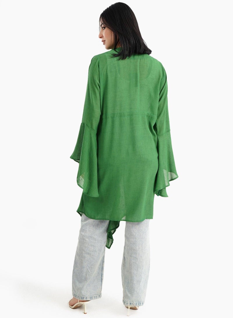 Carina beach-kimono-with-ruffles  - Image 3