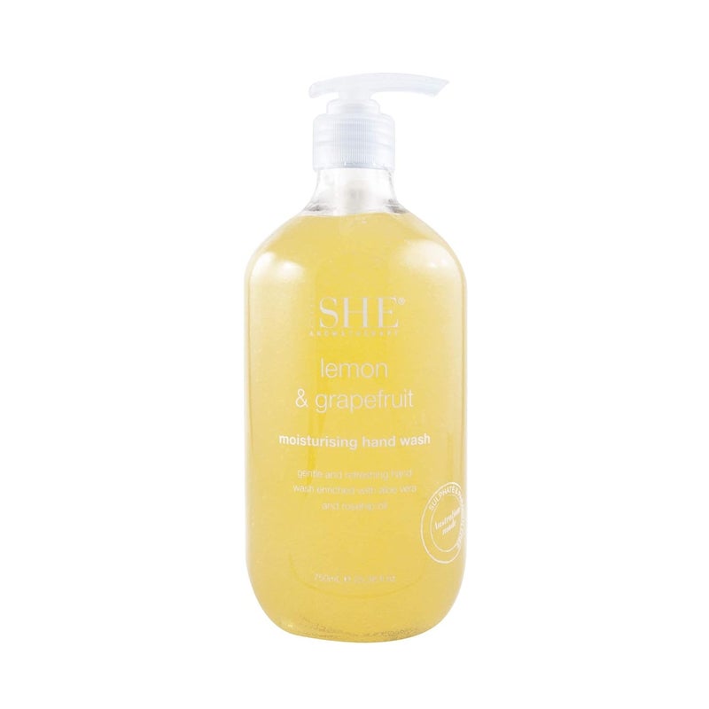 Om She Aromatherapy Moisturising Hand Wash - Lemon & Grapefruit