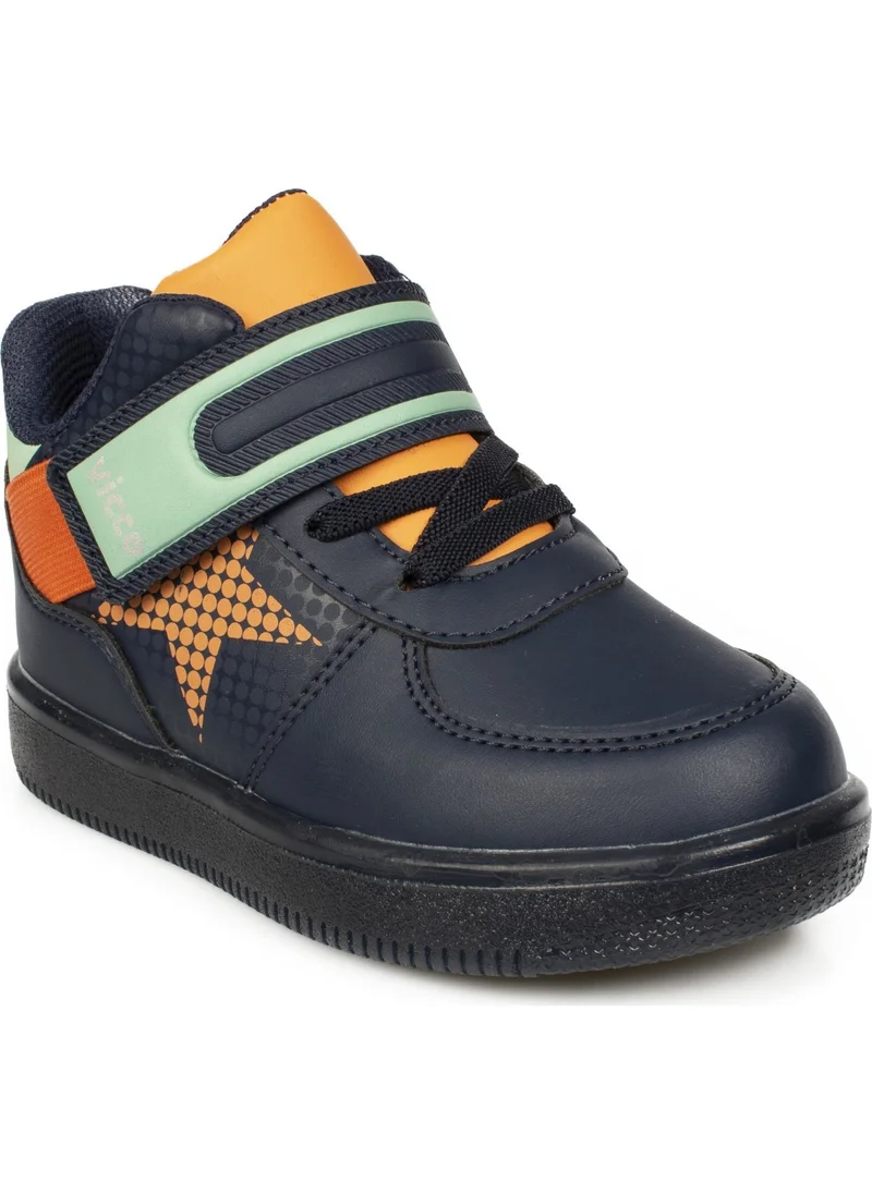 VICCO 220.P20K.106 Booties Lighted Navy Blue Kids Boots