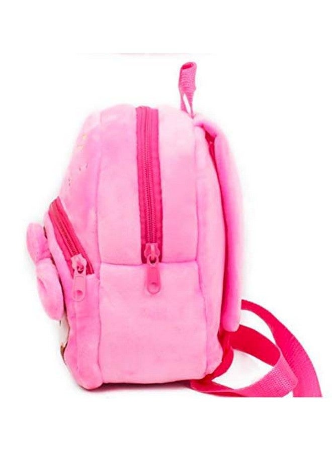 Blue Tree School Bag For Cute Kids For (2-6 Years) (11 Ltrs), Preschool Soft Plush Pink Hi Girl Bag For Toddlers, Mini Bag For Baby Boys And Girls - Image 3