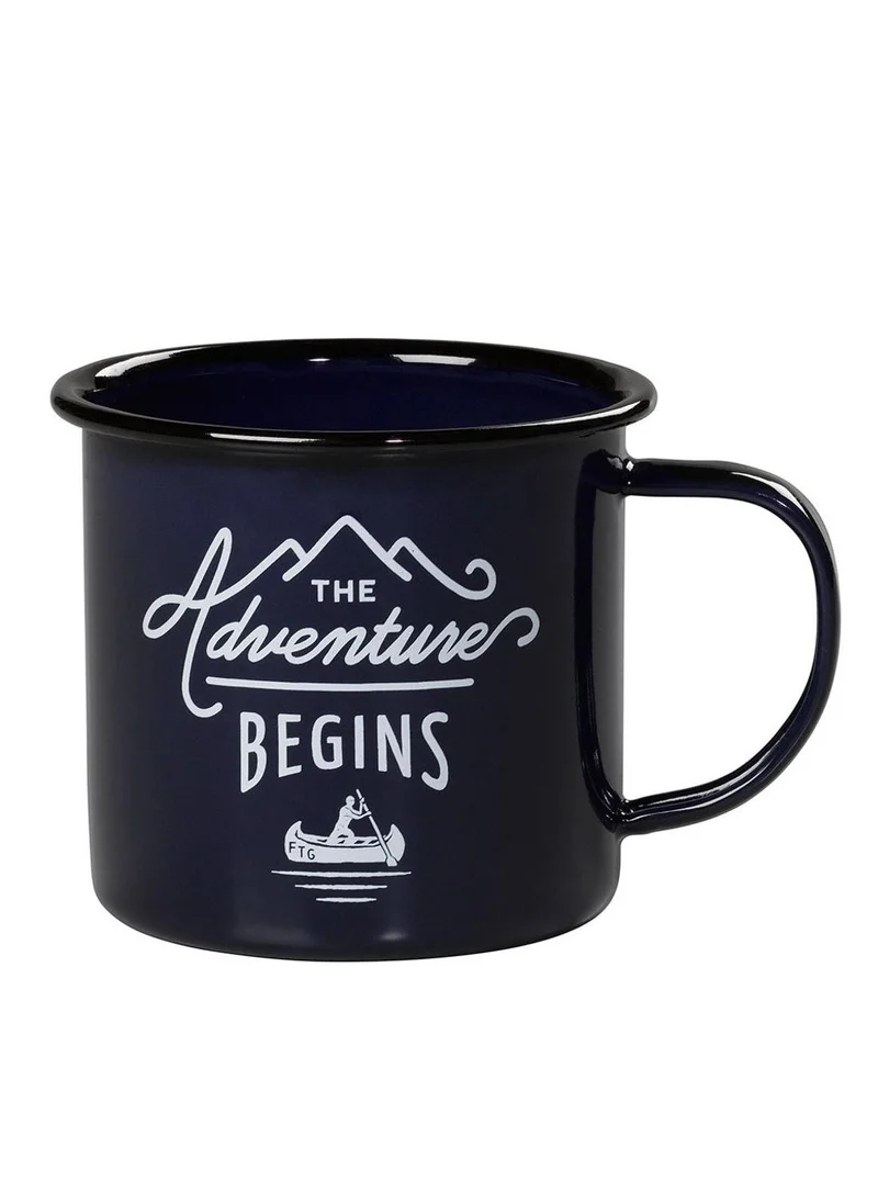 GENTLEMEN'S HARDWARE Enamel Mug - Adventure Begins