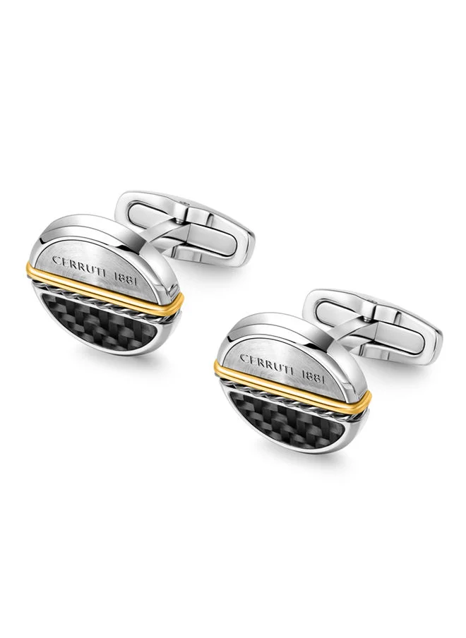 CERRUTI 1881 Cufflinks for Men in Silver