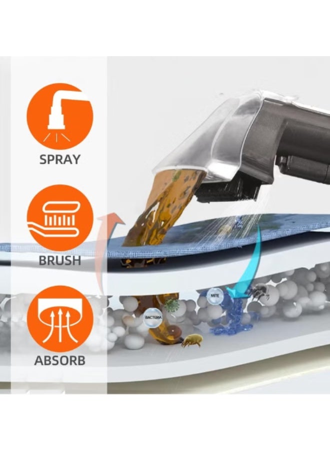 دينكس منظف ​​متعدد الأسطح محمول وخفيف الوزن للسجاد والمفروشات، مناسب لمقاعد السيارات والأرائك والمطابخ والأماكن الخارجية وغيرها، بقوة 450 واط - Image 5