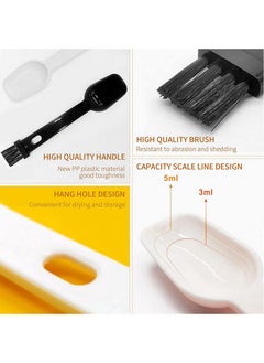 MIBRU Coffee Cleaning brush and spoon Espresso Machines Scooping Tea Powder Barista Home Kitchen  - Image 3