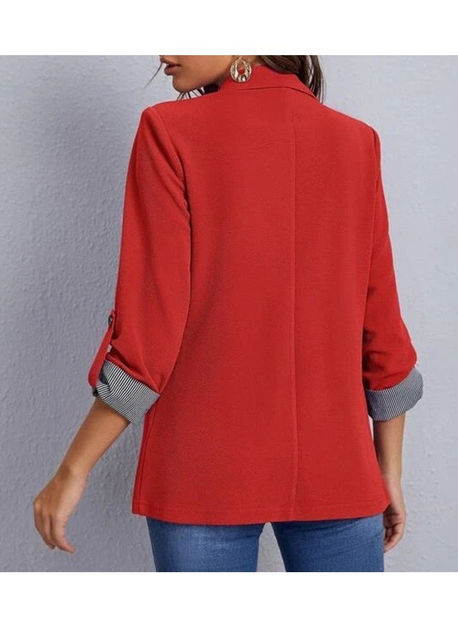 Shougu Fashionable Slim Fit Temperament Suit Jacket  - Image 3