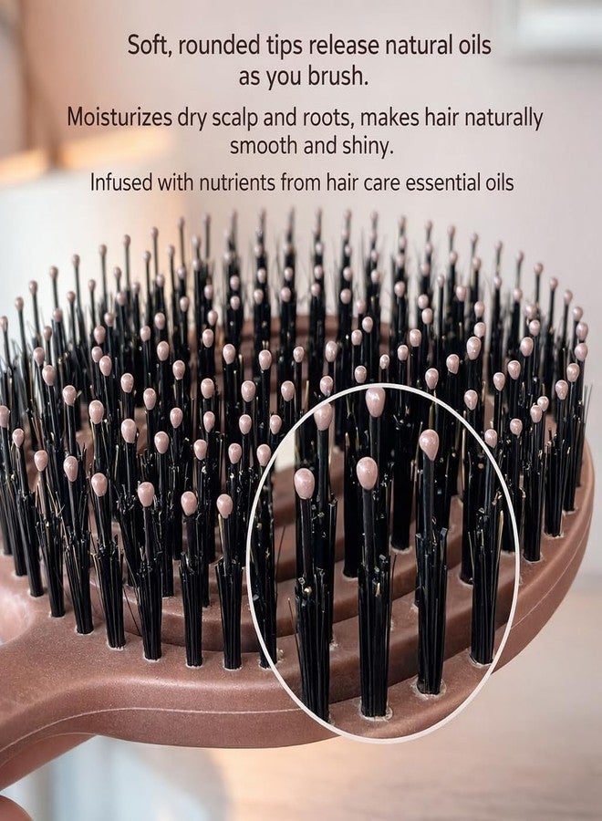 LionDeck Korean Style 3D Hair Comb for Women & Men | Detangling & Straightening Hair Brush for Curly, Thick & Frizzy Hair | Gentle Scalp Massage, Anti-Static, Smooth & Shine Finish Grooming Tool - Image 5