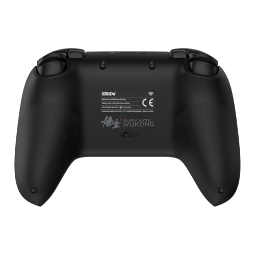 8BitDo Ultimate 2C Wireless Controller for Windows PC and Android, with Hall Effect Joysticks and Hall Triggers, 1000Hz Polling Rate, and Remappable L4/R4 Bumpers - Black Myth: Wukong - Image 4