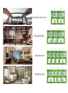 TYCOM TYCOM Dehumidifiers, Hanging Humidity Packs for Effectively Absorbing Excess Moisture, Closet Dehumidifiers & Odor Removers for Home & Car -Lavender 10Pcs  - Image 4