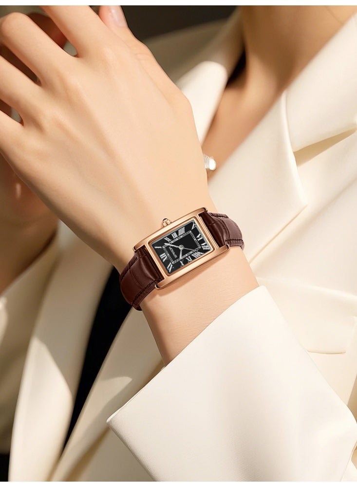 Sanda Watches For Women New 1150 Fashion Couple Watch Elegant Design Rectangular Dial Waterproof Quartz Movement Business Women's Watch - Image 3