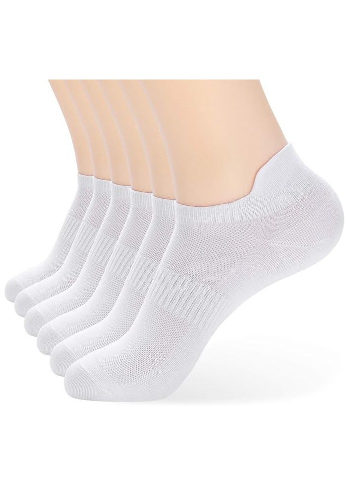 DUNISO 6 Pairs Unisex Adult Athletic Socks Socks, Athletic Ankle Socks for Running & Gym, Made of Breathable Cotton - Image 1