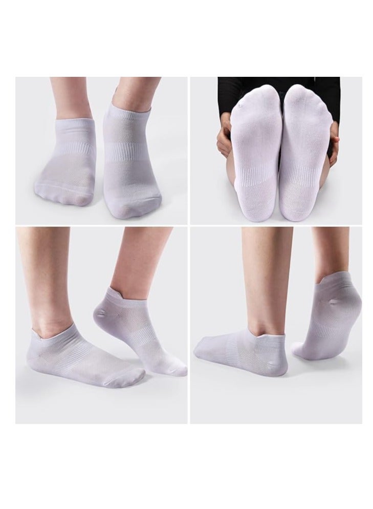 DUNISO 6 Pairs Unisex Adult Athletic Socks Socks, Athletic Ankle Socks for Running & Gym, Made of Breathable Cotton - Image 5