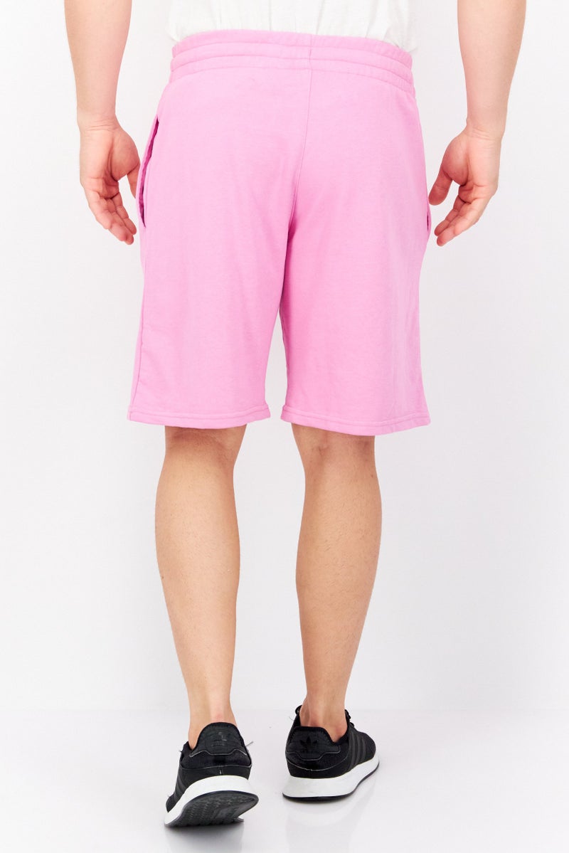 NEW ERA Men Sportswear Fit Training Shorts, Pink - Image 3