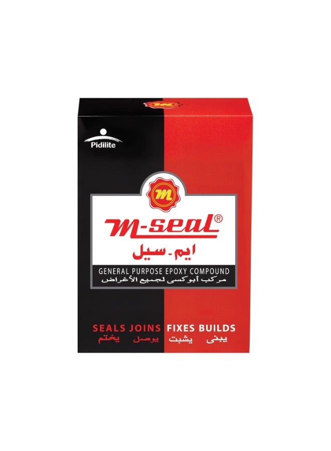 Pidilite Mseal GP 100 g | Two-Component Epoxy Putty to seal Pipe Leaks, Roof/AC Repairs, Wall Cracks, Wash Basin Fixes & for Quick Moulding & Sealing - Pack of 1 - Image 1