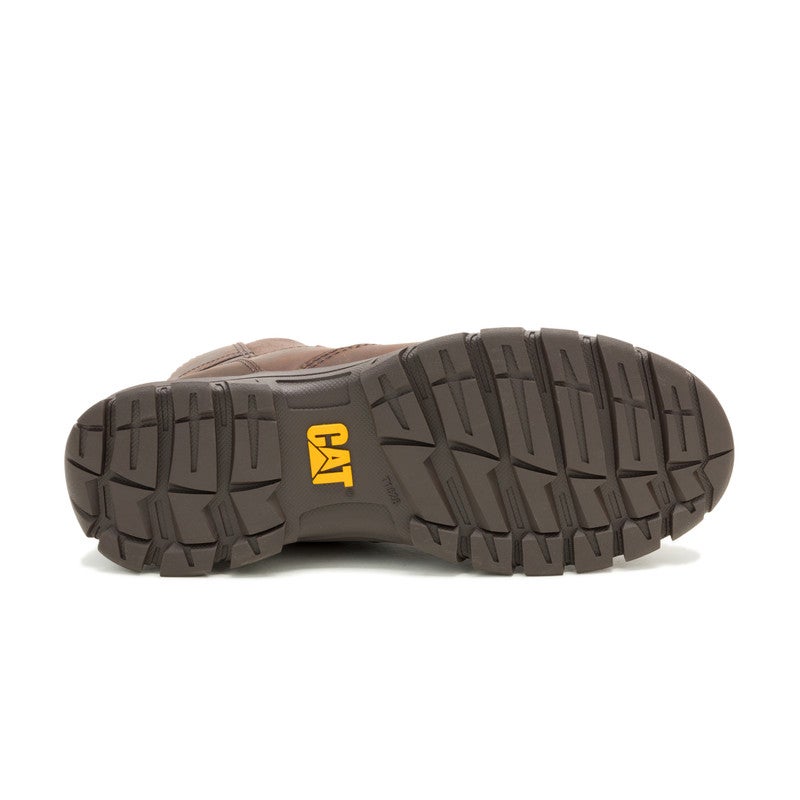 CATERPILLAR حذاء تشيلسي للرجال من كات - جلد كامل الحبة - راحة فوم مبطن، بطانة شبكية قابلة للتنفس، نعل مطاطي متين - بني داكن - Image 5