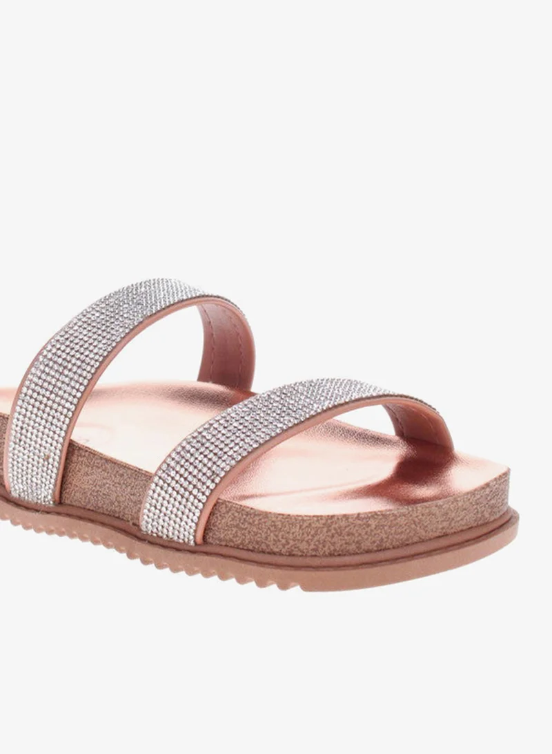 Beira Rio  Beira Rio Ladies Flat Sandals Nude | Made In Brazil for Women | Best Price UAE