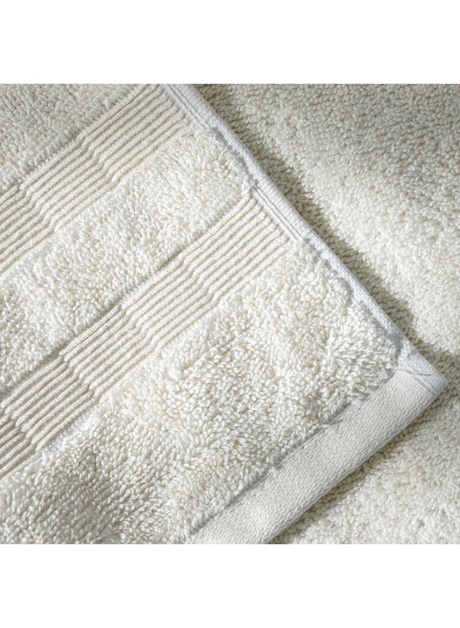 DANUBE HOME Ideal High Bulk Bath Sheet 90x150 Cm Off White  - Image 3