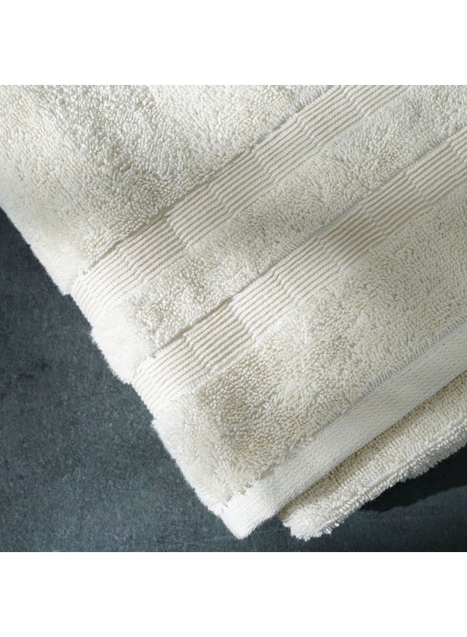 DANUBE HOME Ideal High Bulk Bath Sheet 90x150 Cm Off White  - Image 2