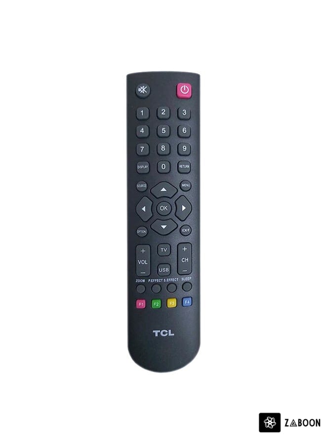 Zaboon IR TV Remote Control Black