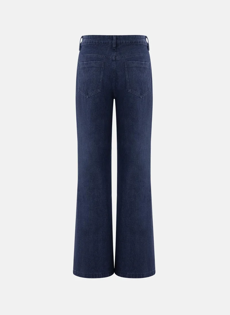 Lichi  Flared mid-rise jeans for Women | Best Price UAE