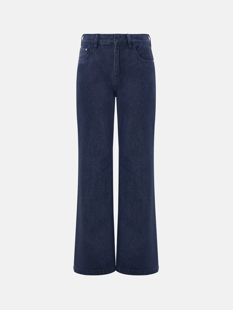 Lichi Flared mid-rise jeans