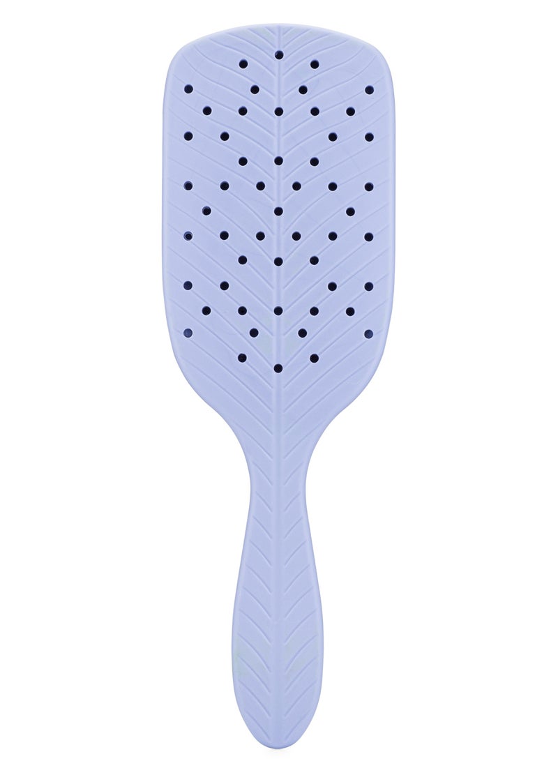 Wet Brush Go Green Paddle Detangler – Lavender | Eco-Friendly Design | Large Surface for Thick, Curly & Long Hair | IntelliFlex Bristles for Gentle, Pain-Free Detangling